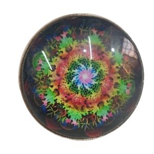 Elegant Mandala Ring Bohemian Ethnic Statement Jewelry