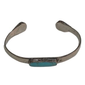Elegant Afghani Stone Cuff Bracelet Traditional Tribal Jewelry