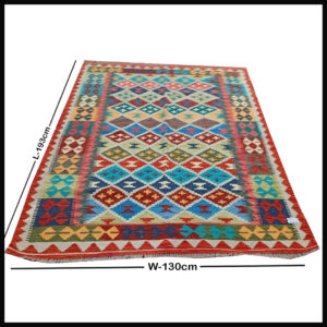 Handcrafted Traditional Kilim Rug Size ( W-179 x H-121 )