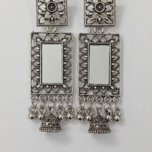 Vintage Pearl Drop Jhumka Earrings – Traditional Statement Jewelry
