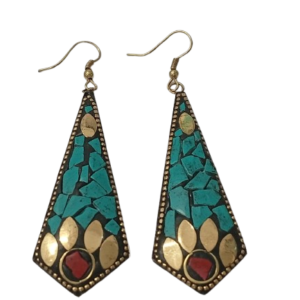 Vintage Pearl Drop Jhumka Earrings – Traditional Statement Jewelry