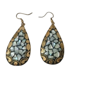 Vintage Pearl Drop Jhumka Earrings – Traditional Statement Jewelry