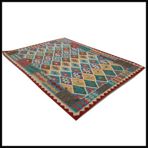 Handcrafted Traditional Kilim Rug Size ( W-254 x H-181 )