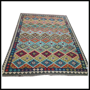 Handcrafted Traditional Kilim Rug Size ( W-262cm x H-184cm )