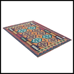 Handcrafted Traditional Kilim Rug Size ( W-157cm x H-98cm )