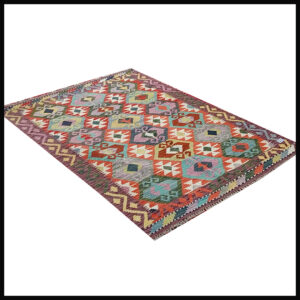Handcrafted Traditional Kilim Rug Size ( W-193 x H-30 )