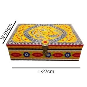 Chamakpatti Decorative Storage Box ( 27 x 19 )