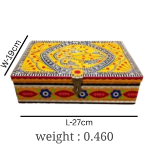 Chamakpatti Decorative Storage Box ( 27 x 19 )