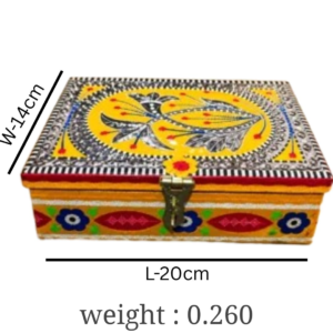 Chamakpatti Decorative Storage Box ( 20 x 14 )