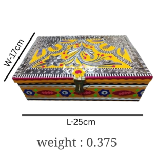 Chamakpatti Decorative Storage Box ( 25 x 17 )