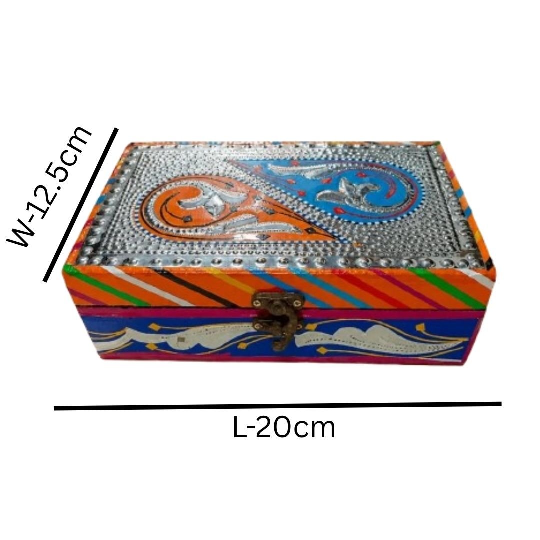 Chamakpatti Decorative Storage Box (20 x 12.5) - Image 2