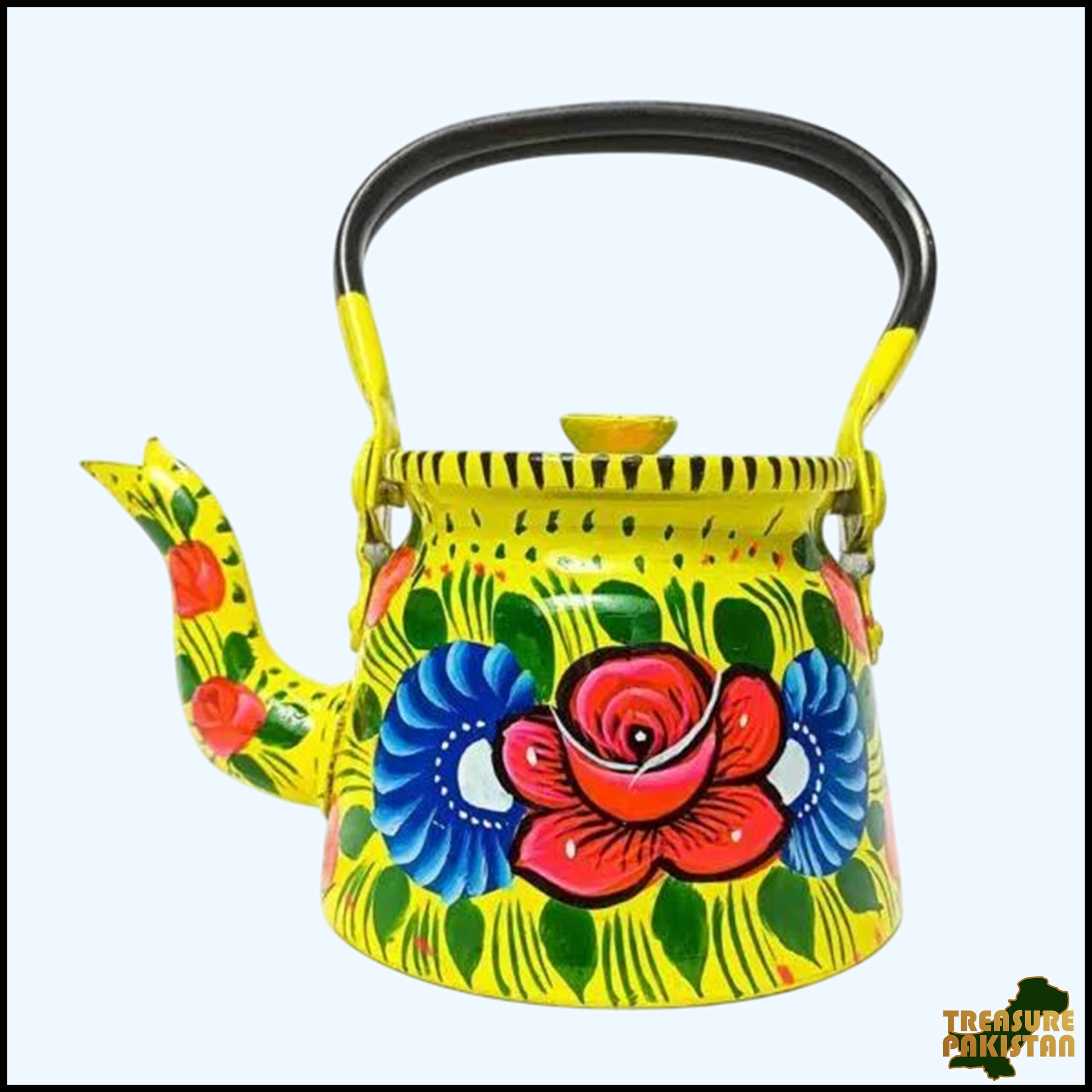 Truck Art Kettle Capacity : 1 liter (Size: L:21cm x W:11cm x H:23cm) - Image 7