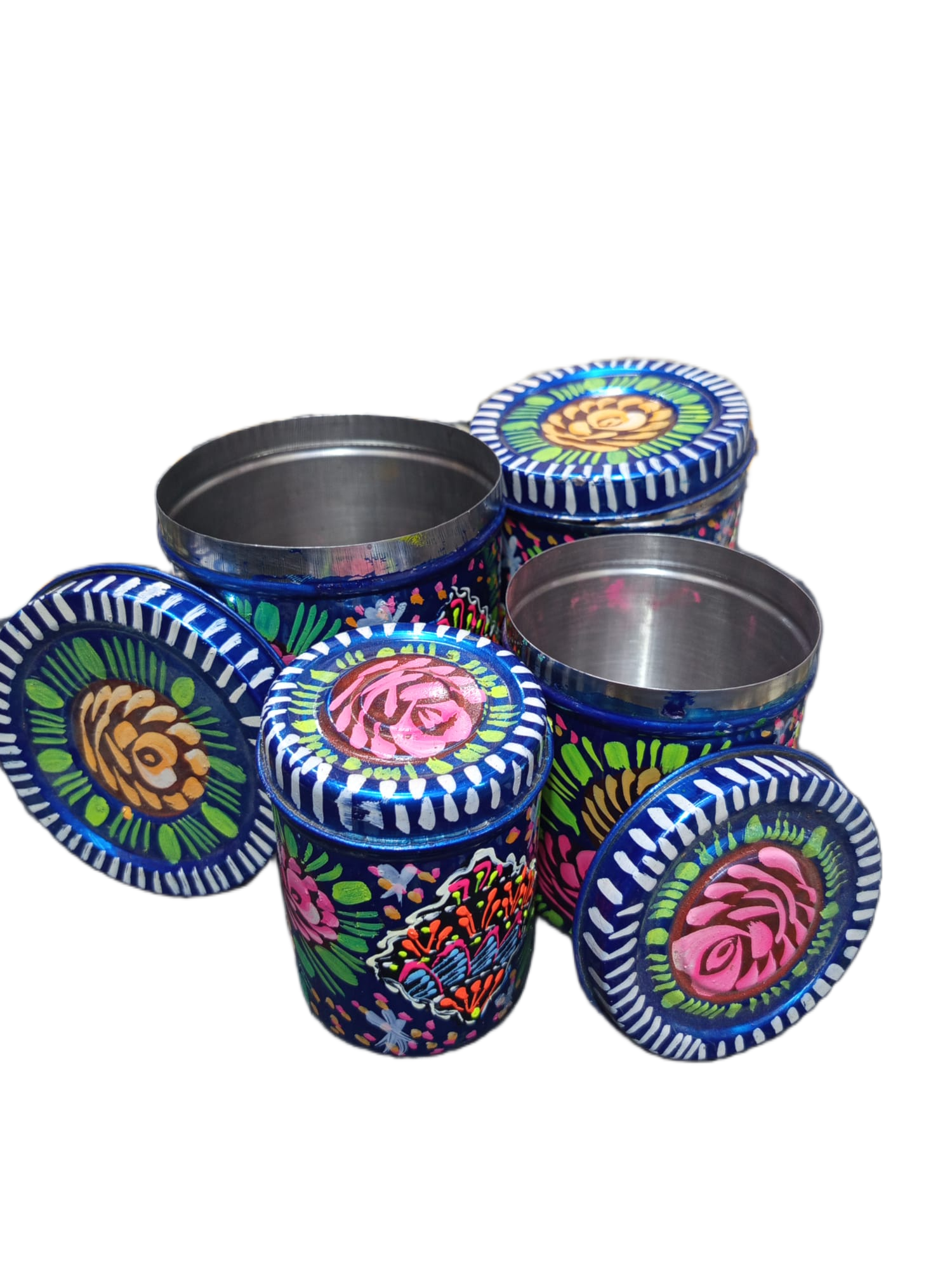 Truck Art Masala Box Traditional Pakistani Spice Storage set - Image 4