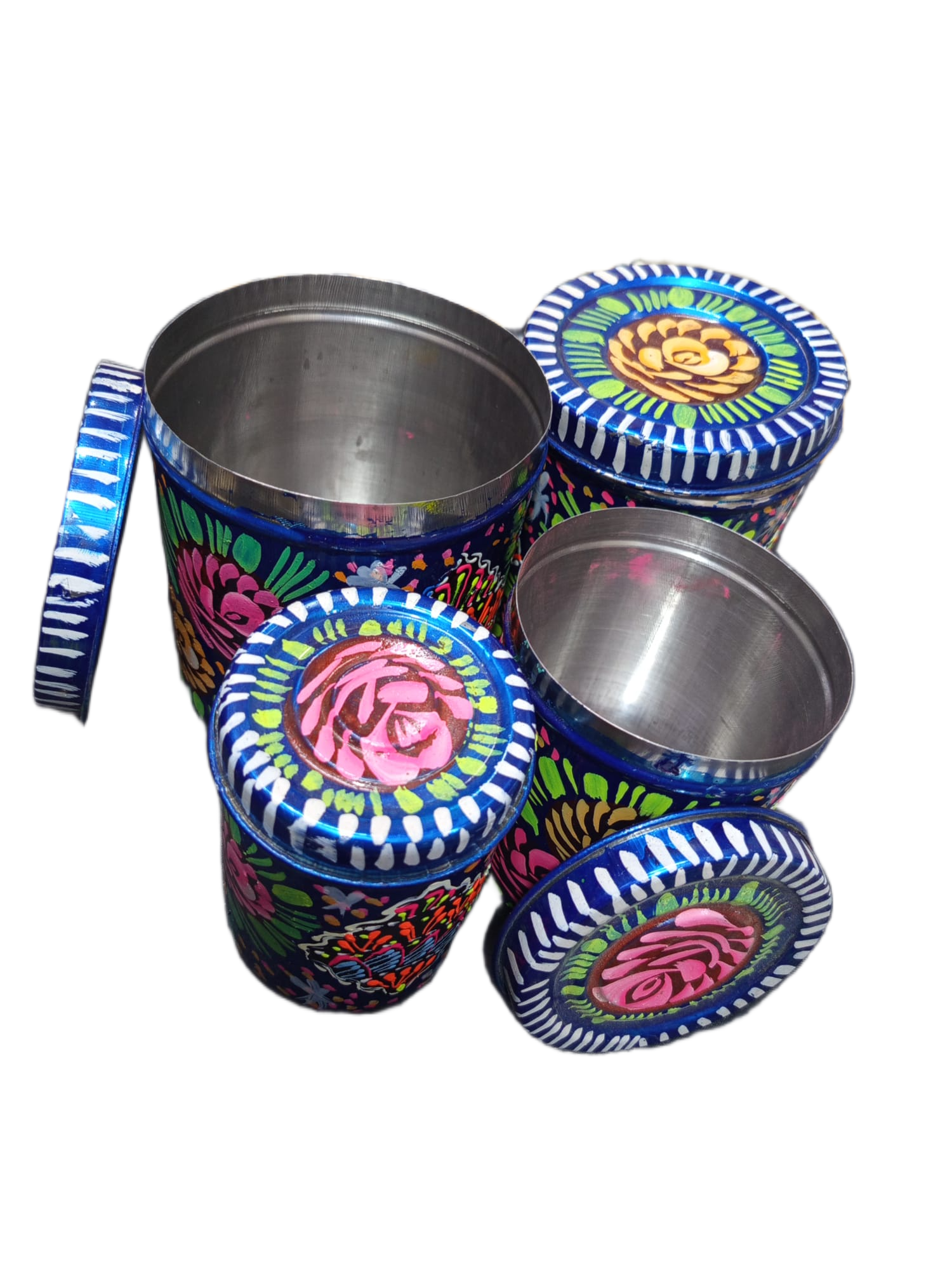 Truck Art Masala Box Traditional Pakistani Spice Storage set - Image 5