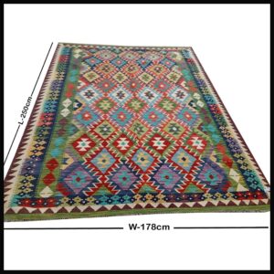 Handcrafted Traditional Kilim Rug Size ( W-250 x H-178  )