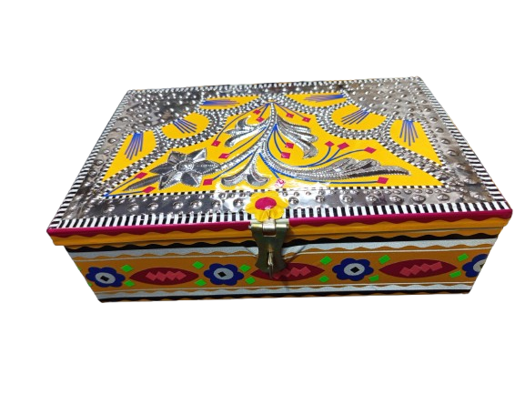 Chamakpatti Decorative Storage Box ( 25 by 17 ) - Image 2