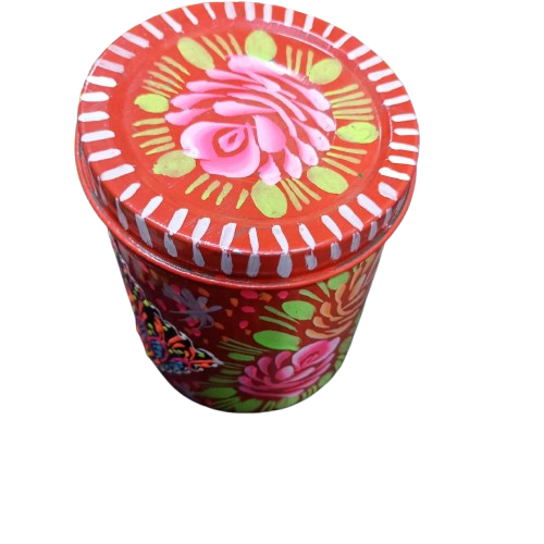 Truck Art Masala Box Traditional Pakistani Spice Storage (H-4.5 Inch) - Image 5