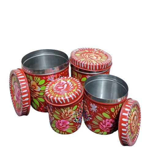 Truck Art Masala Box Traditional Pakistani Spice Storage set - Image 6
