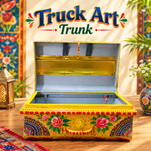 Truck Art Trunk (W:39xH:18xL:25) cm