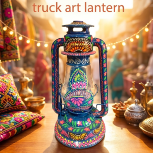 Pakistani Truck Art Lantern Size:35cm