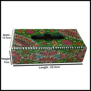 Truckart Wooden Tissue Box 25.5 x 12.5cm