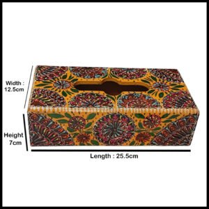 Truckart Wooden Tissue Box 25.5 x 12.5cm