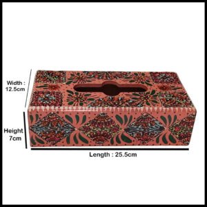 Truckart Wooden Tissue Box 25.5 x 12.5cm