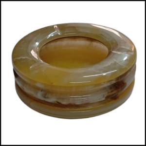 Handcrafted Onyx Ashtray Size 10 cm