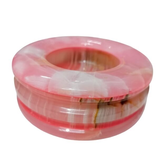 Handcrafted Onyx Ashtray Size 10 cm - Image 3