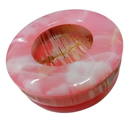 Handcrafted Onyx Ashtray Size 10 cm - Image 8