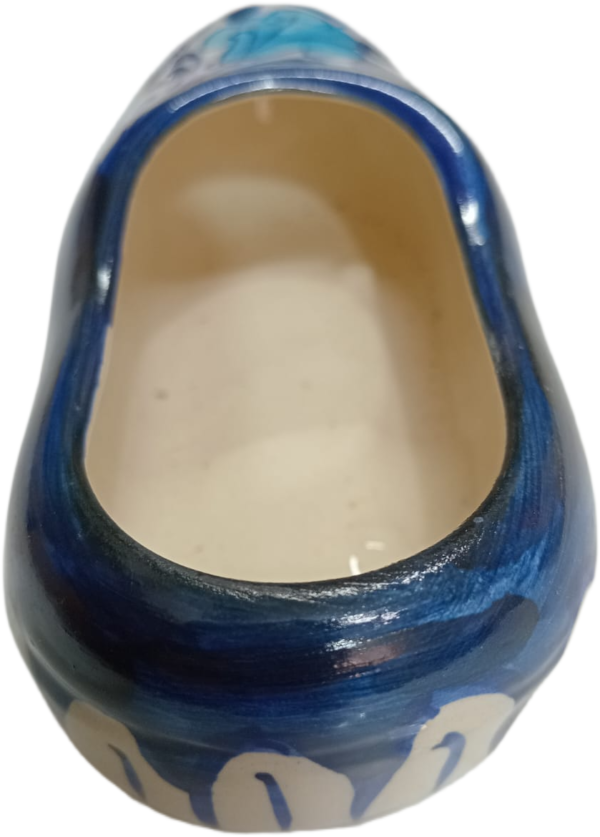 Blue Pottery Shoe Decor - Image 5