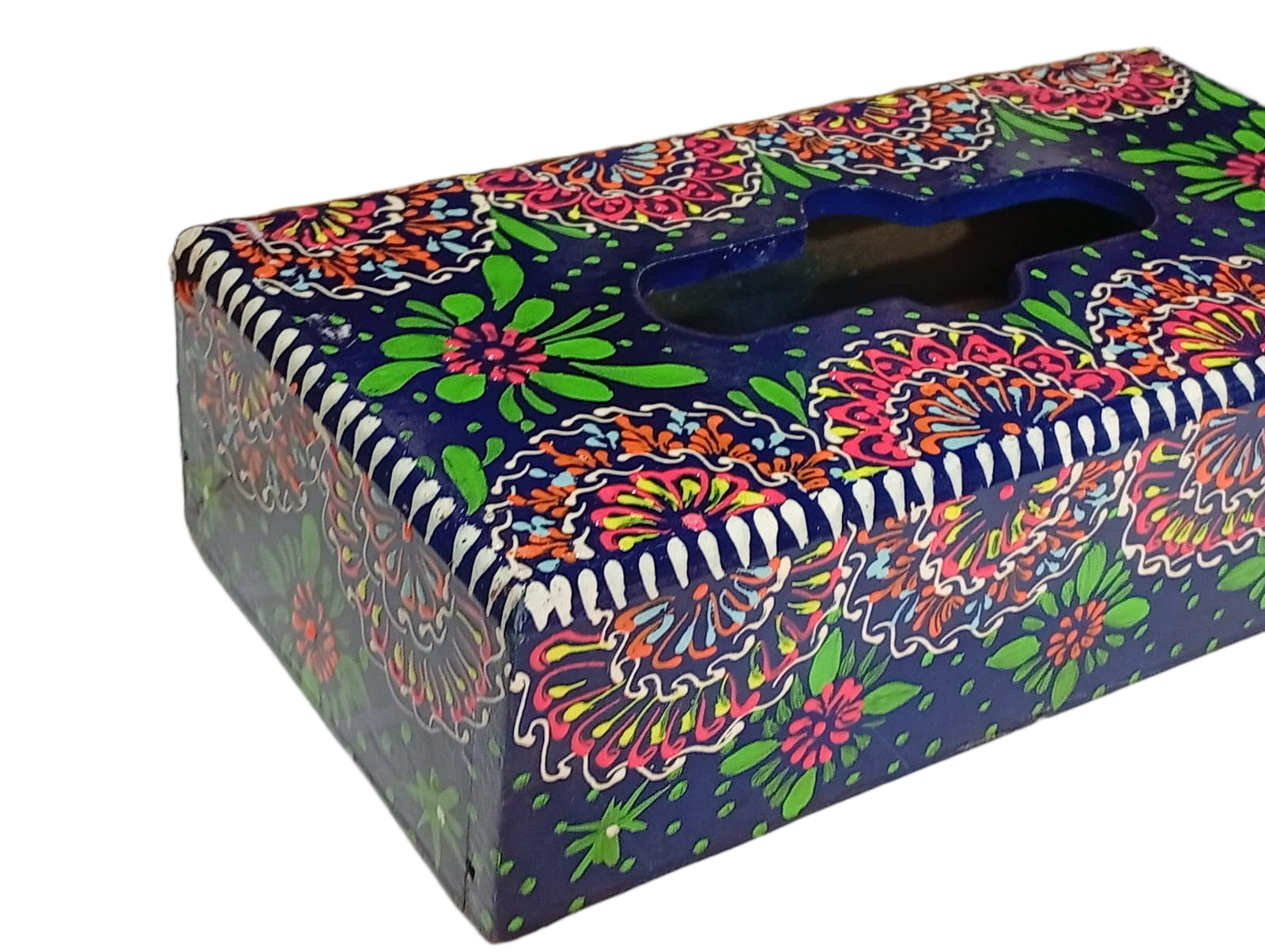 Truckart Wooden Tissue Box 25.5 x 12.5cm - Image 3