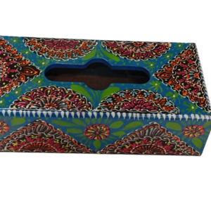 Truckart Wooden Tissue Box 25.5 x 12.5cm