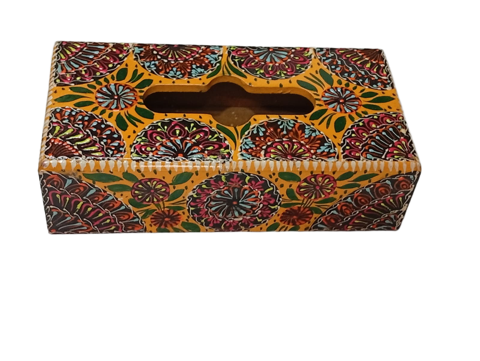 Truckart Wooden Tissue Box 25.5 x 12.5cm - Image 5