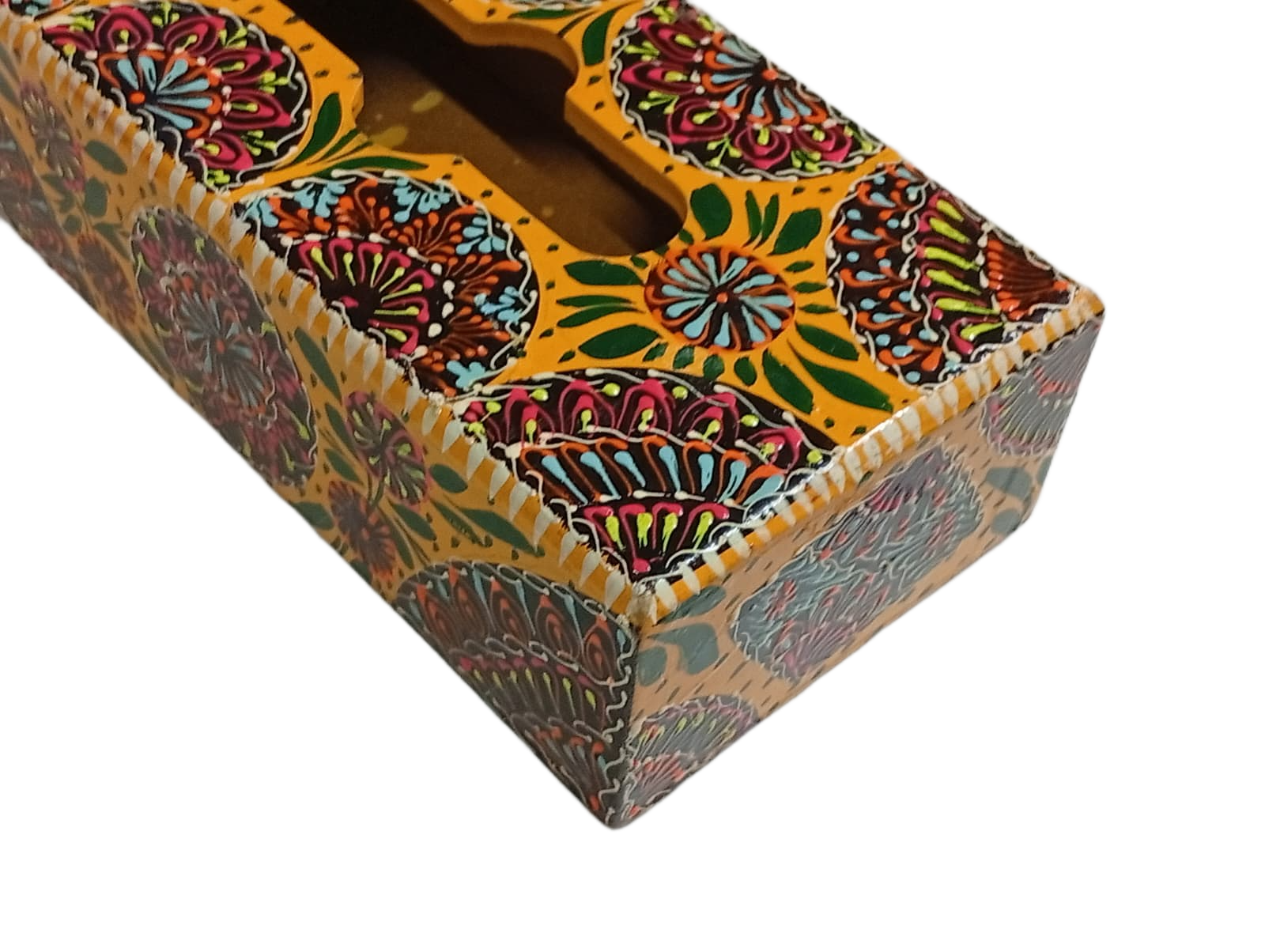 Truckart Wooden Tissue Box 25.5 x 12.5cm - Image 4