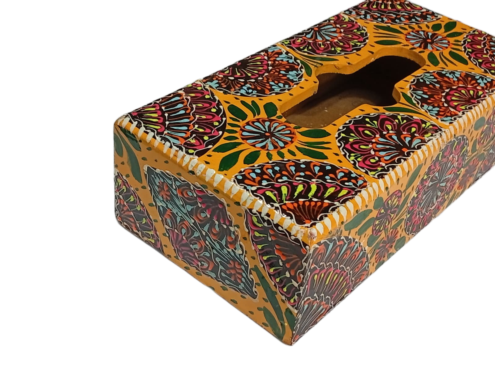 Truckart Wooden Tissue Box 25.5 x 12.5cm - Image 3