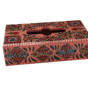 Truckart Wooden Tissue Box 25.5 x 12.5cm