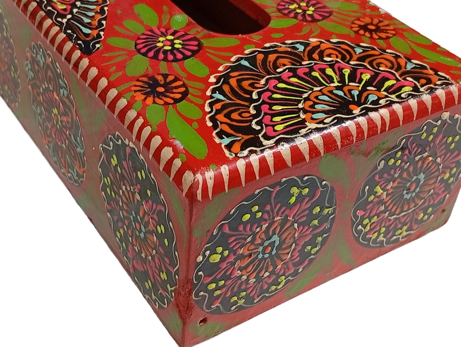 Truckart Wooden Tissue Box 25.5 x 12.5cm - Image 5