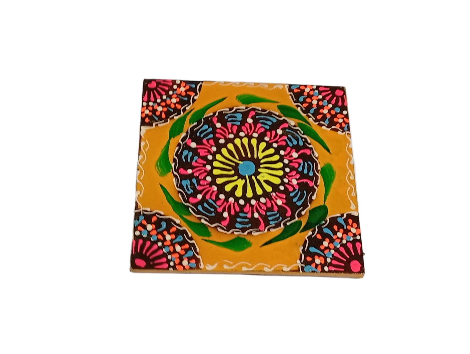 Truck Art Tea Coaster Set of 6 with Holder - Image 5