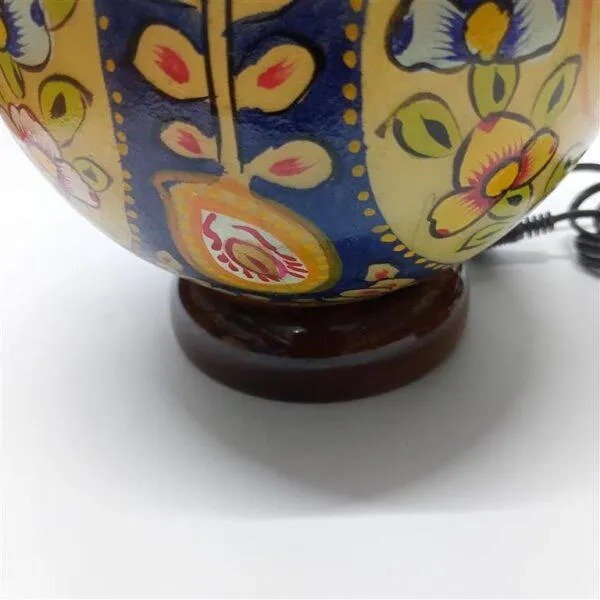 Camel Skin Round Shape Lamp Size h-25cm - Image 3