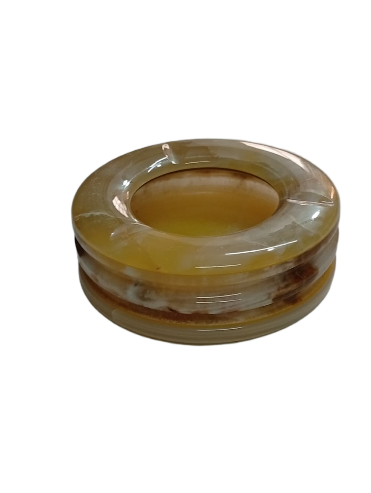 Handcrafted Onyx Ashtray Size 10 cm - Image 6