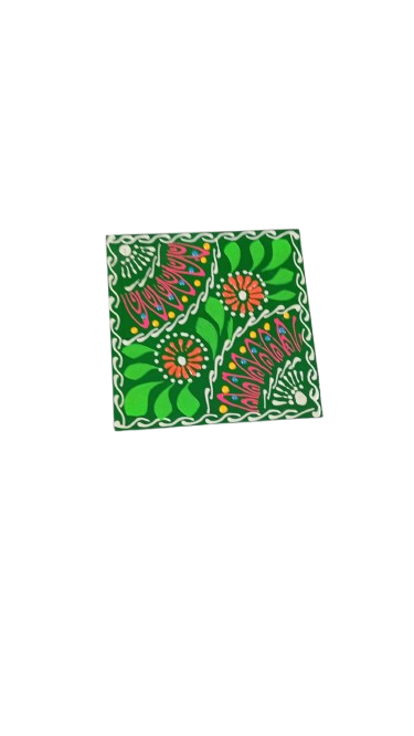 Truck Art Tea Coaster Set of 6 with Holder - Image 3