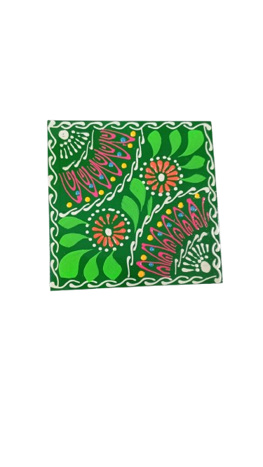 Truck Art Tea Coaster Set of 6 with Holder - Image 5
