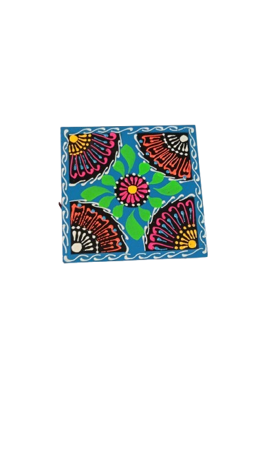 Truck Art Tea Coaster Set of 6 with Holder - Image 7