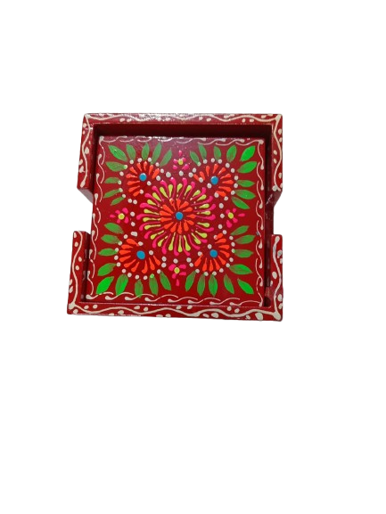Truck Art Tea Coaster Set of 6 with Holder - Image 6