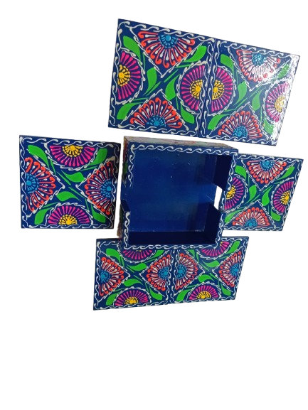Truck Art Tea Coaster Set of 6 with Holder - Image 3