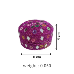 Bajri Home Décor Box set ,  Decorative Bajri Box Set for gifting , Decorative Storage Collection of Handmade Style Bajri Boxes