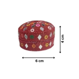 Handmade Style Bajri Boxes Set of 3 for Home Décor , Bajri Home Décor Boxes , Decorative Bajri Box Set for Home Organization