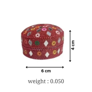 Handmade Style Bajri Boxes Set of 3 for Home Décor , Bajri Home Décor Boxes , Decorative Bajri Box Set for Home Organization
