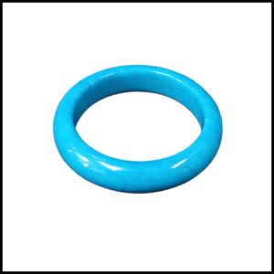 Polished Jade Bangle – Natural Stone Bracelet